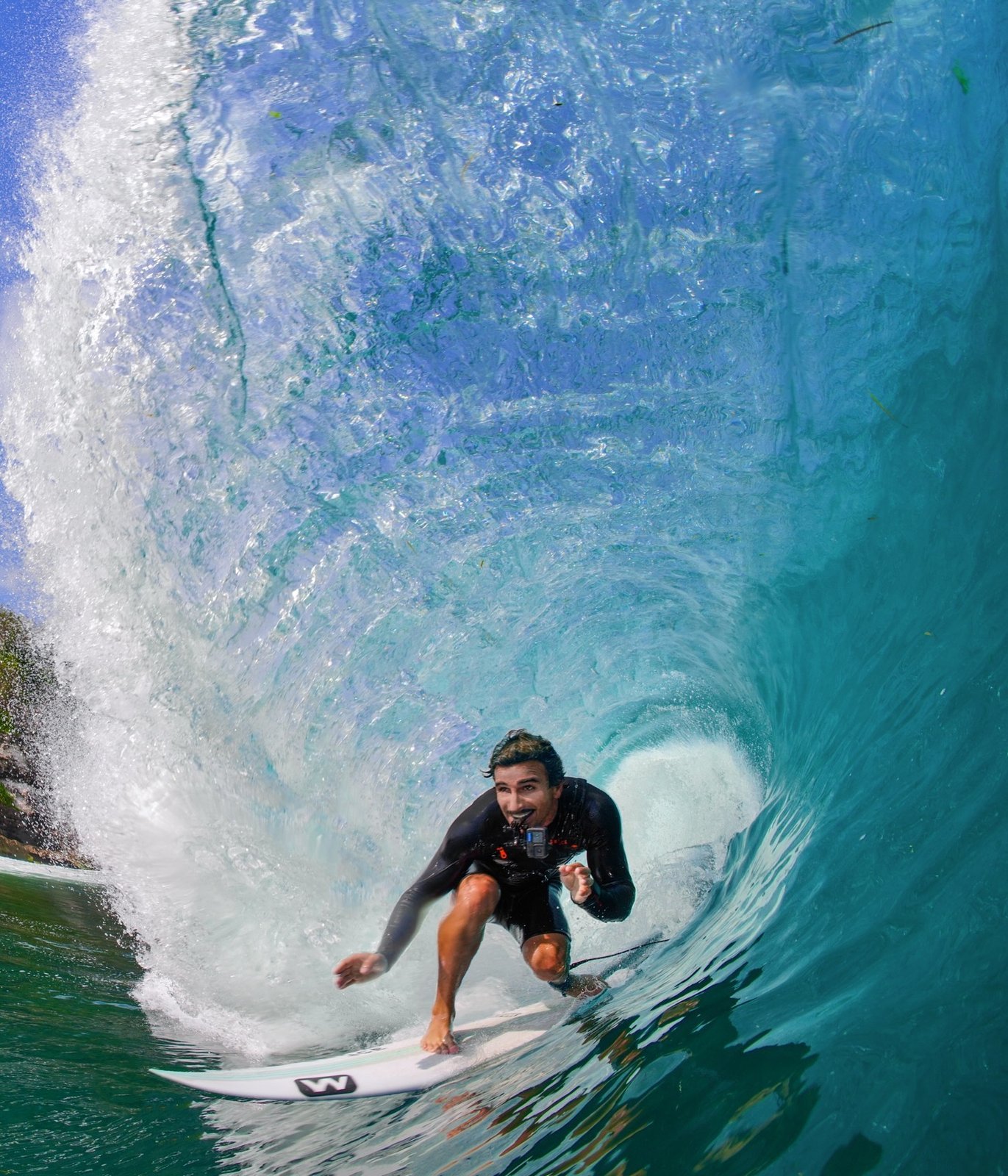Zé Pedro Carvalho riding a Watta, Silver Coast